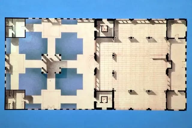 Abu Baker Al-Siddiq Mosque, drawing 1
