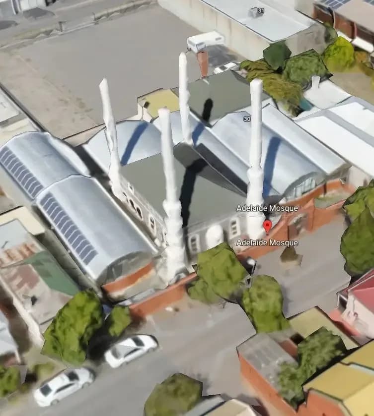Adelaide Mosque, drawing 3