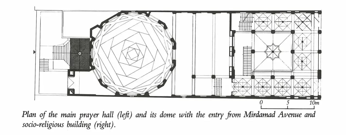 Al-Ghadir Mosque, drawing 2
