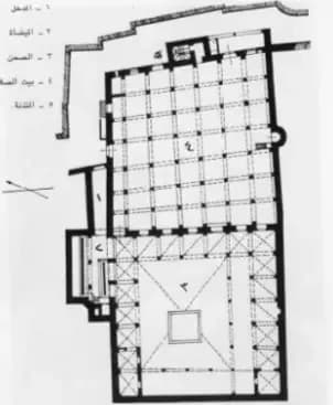 Al-Naqah Mosque (Al-Naga Mosque), drawing 1