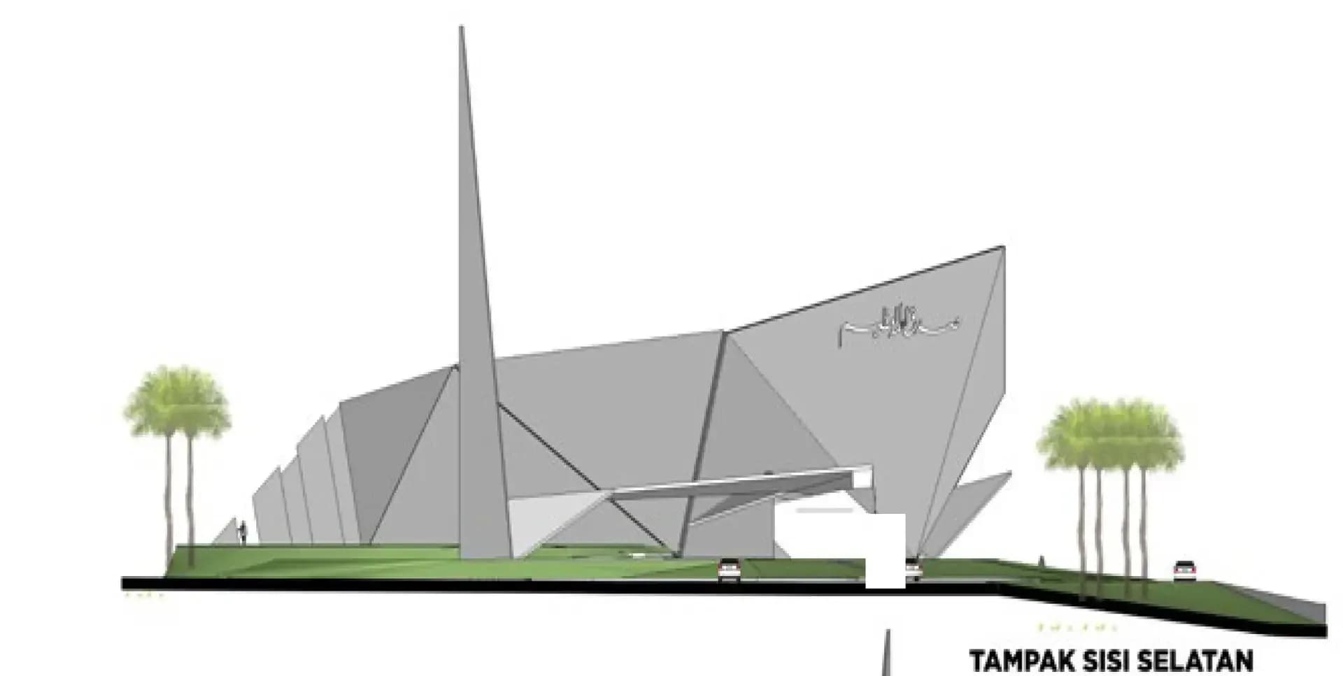 Al-Safar Mosque, drawing 3