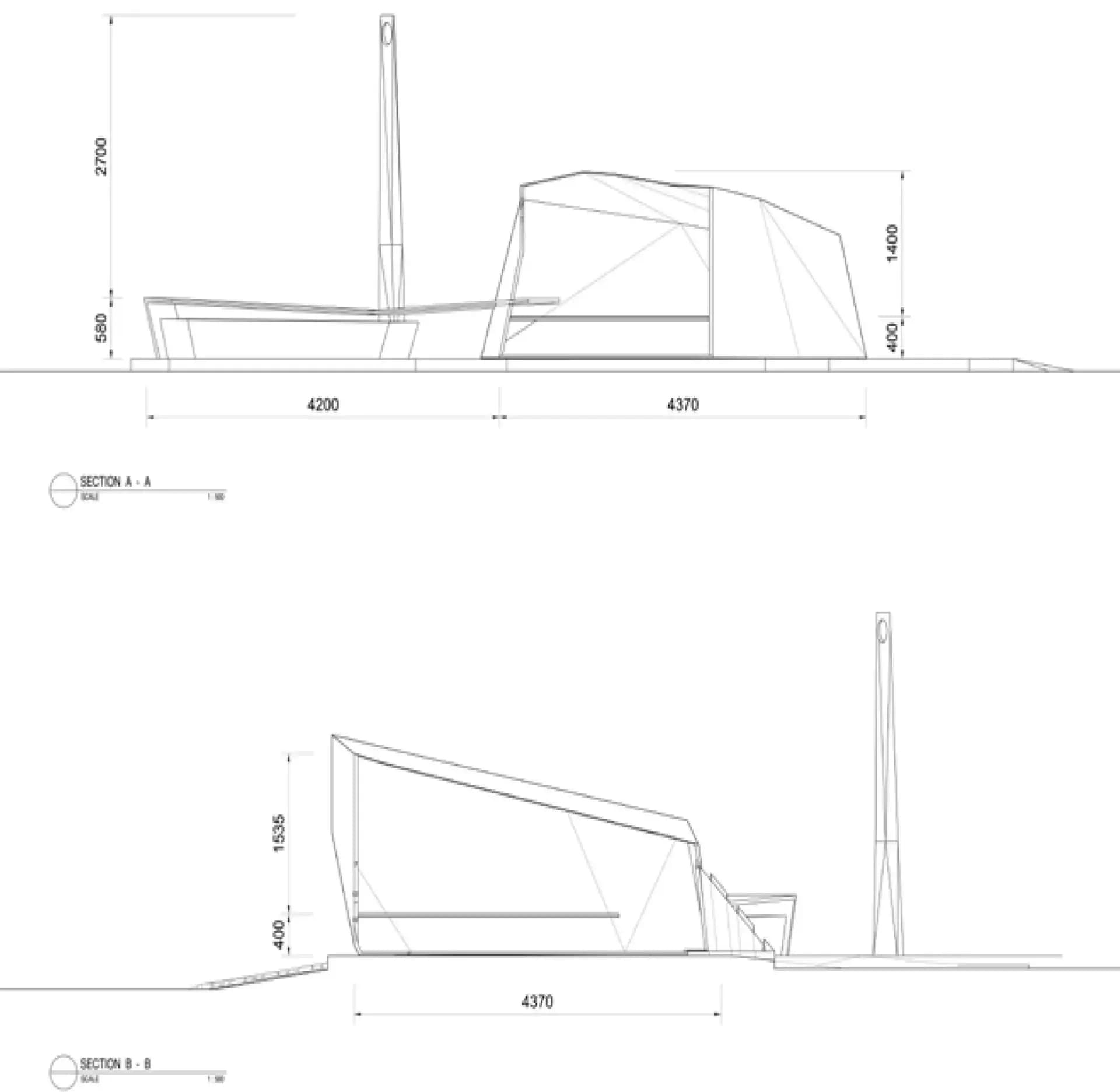 Al-Safar Mosque, drawing 4