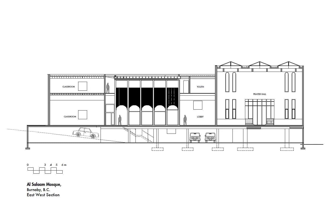 Al-Salaam Mosque, Burnaby, drawing 4