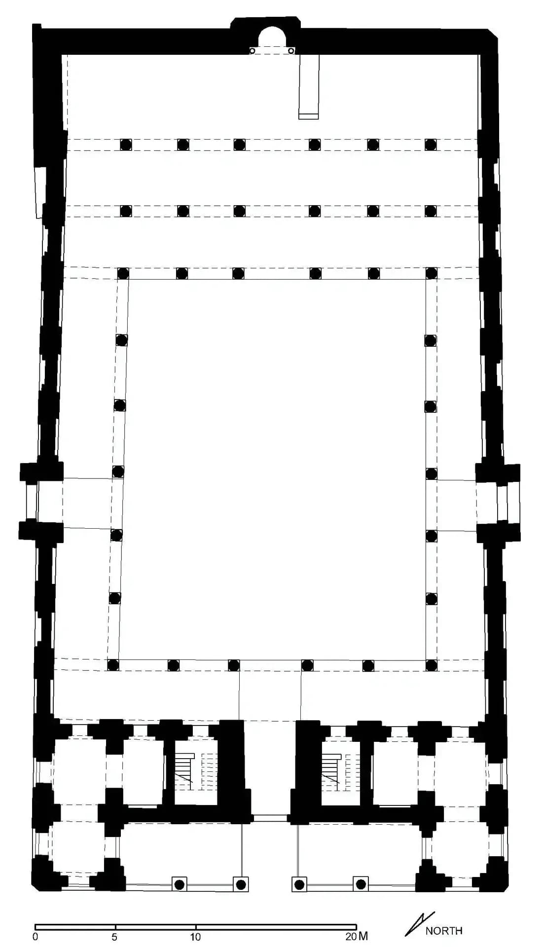 Al-Salih Tala'i Mosque (مسجد الصالح طلائع), drawing 1