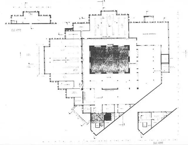 Al-Saud Mosque, drawing 2