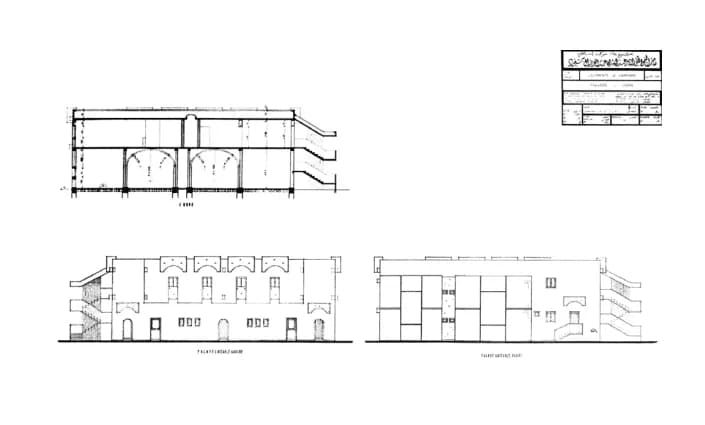 Al-Saud Mosque, drawing 9