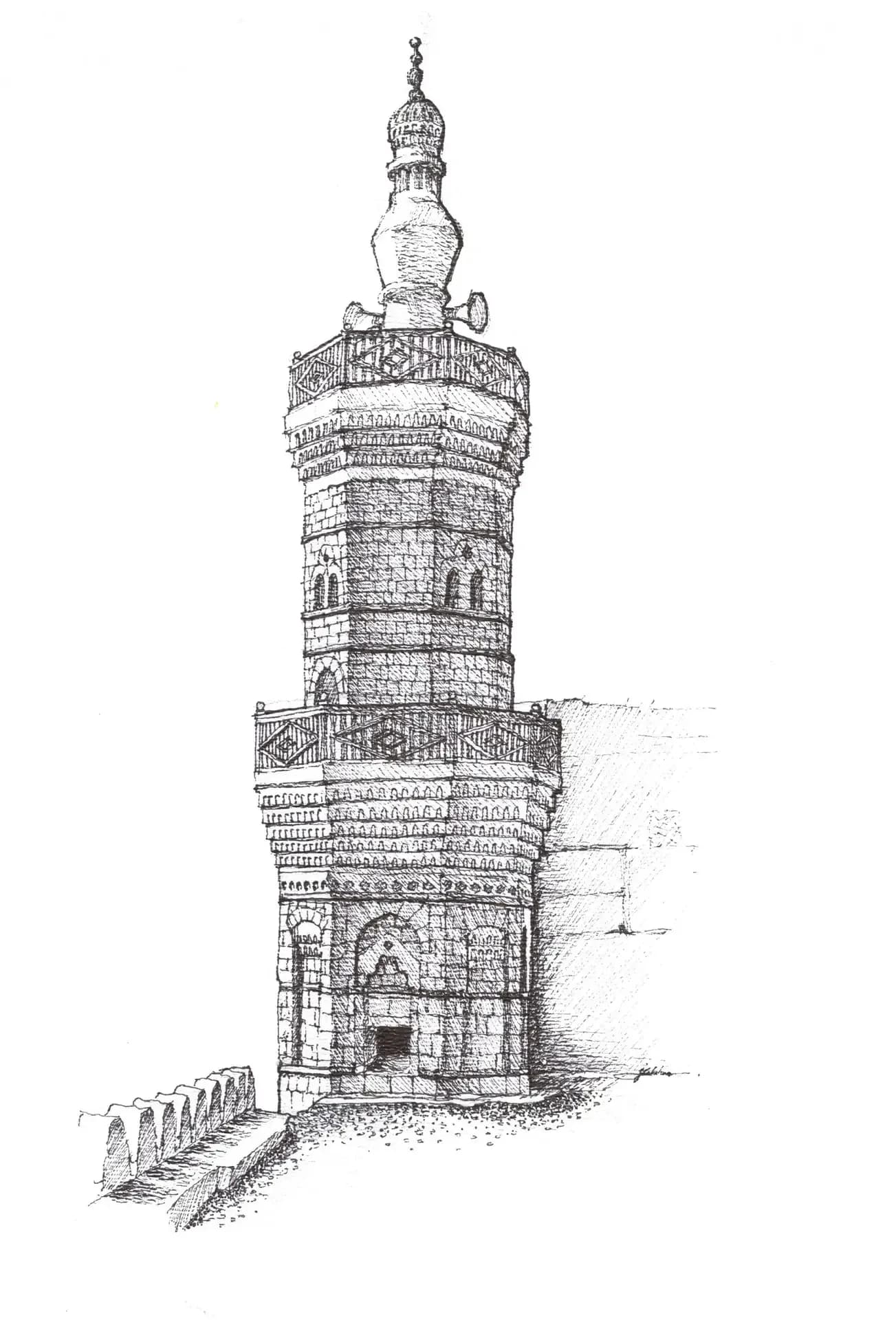 Al-Shafi'i Mosque (Imam Shafi'i Mosque), Jeddah, drawing 5
