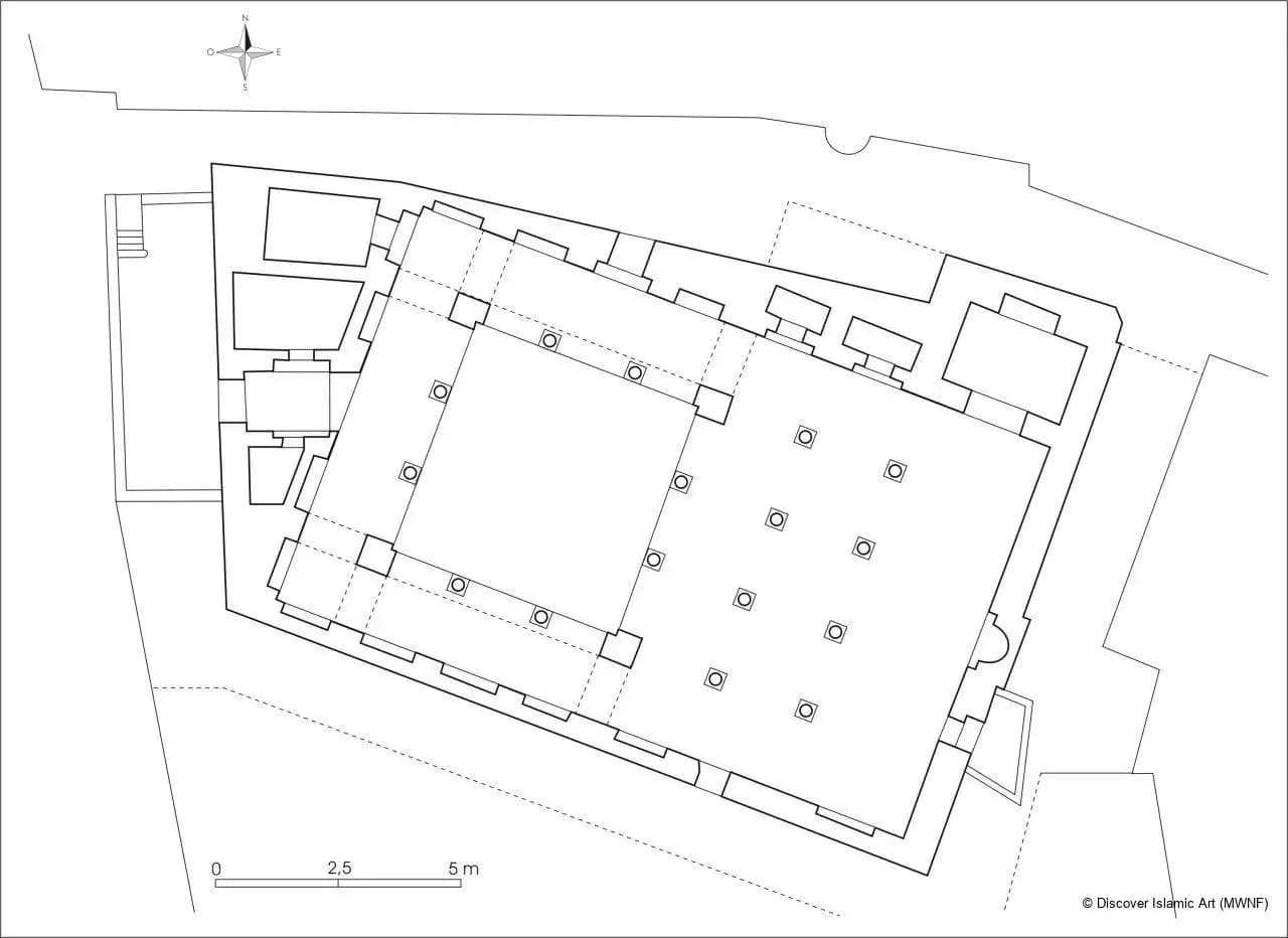 Al-Aqmar Mosque, drawing 1