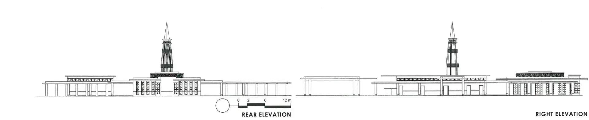 Ara Damansara Mosque, drawing 2