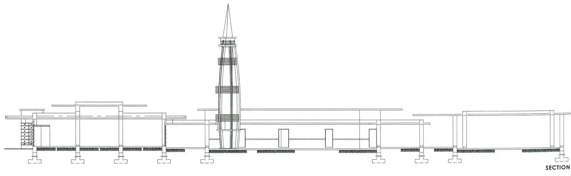 Ara Damansara Mosque, drawing 5