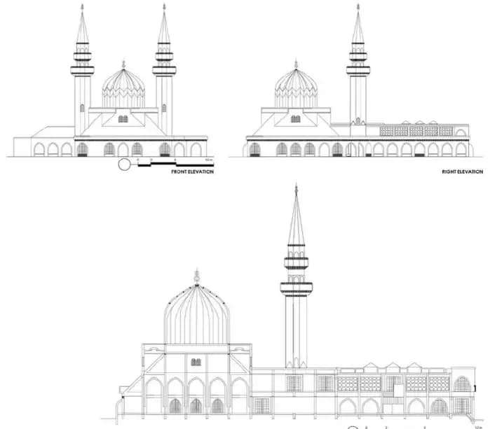 At-Taqwa Mosque TTDI, drawing 3