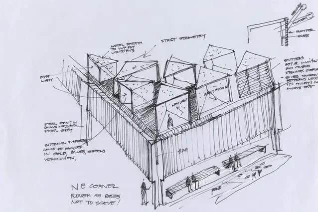 Australian Islamic Centre (Newport Mosque), drawing 1