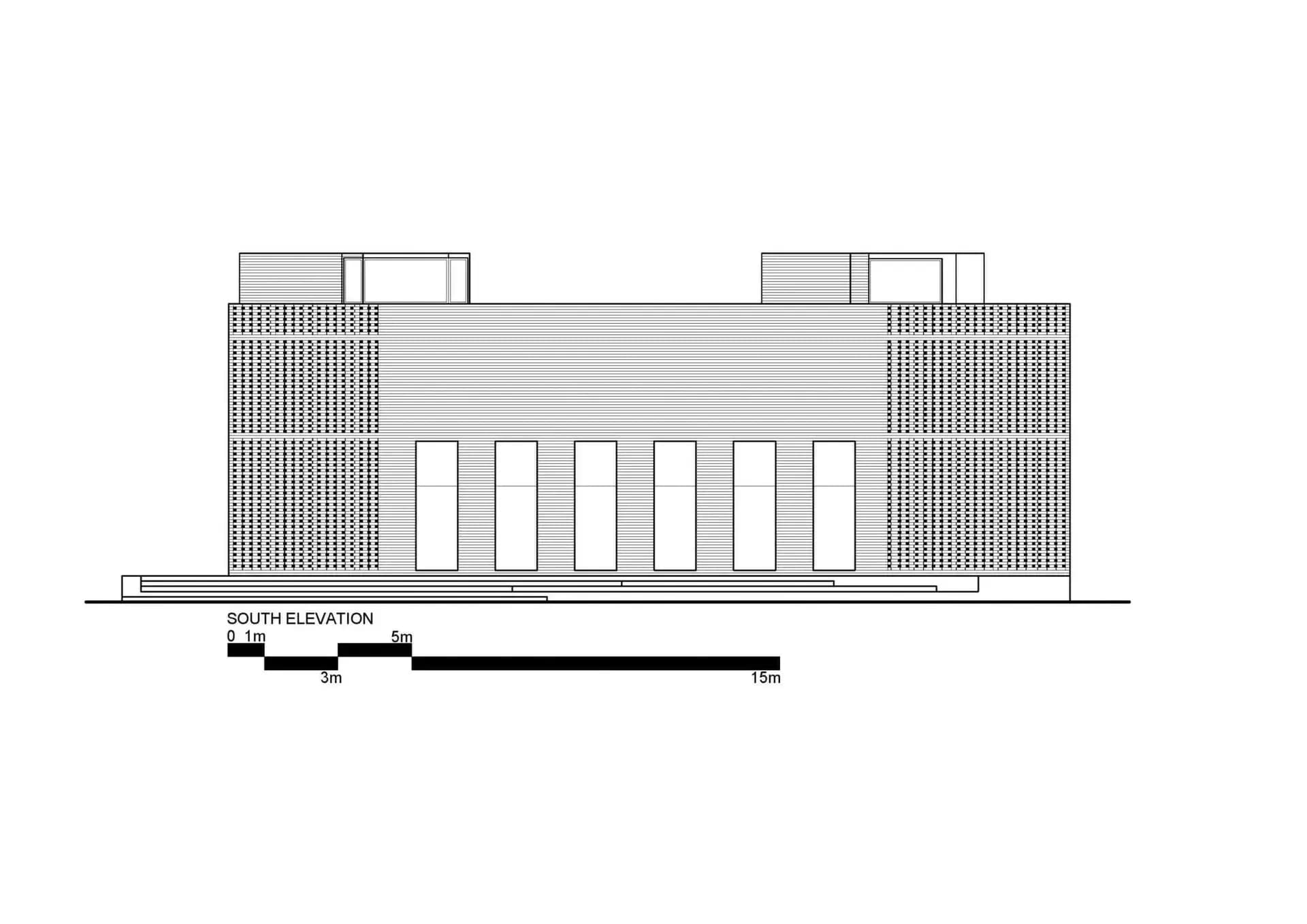 Bait Ur Rouf Mosque (Baitur Rauf), drawing 4