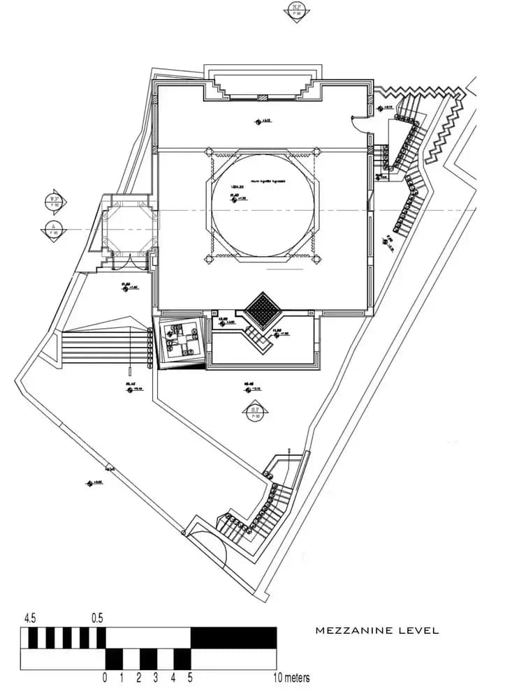 Basuna Mosque (Abu Stait Mosque), drawing 11