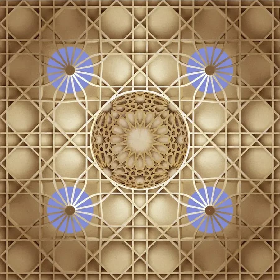 Cambridge Central Mosque, drawing 6