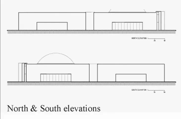 Chandgaon Mosque, drawing 5