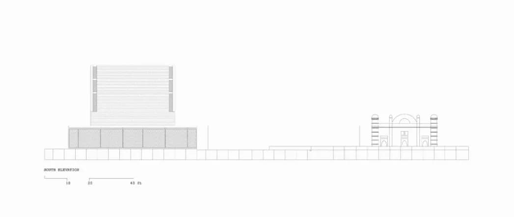 Concrete Mosque (New Asgar Ali Chowdhury Mosque), drawing 5