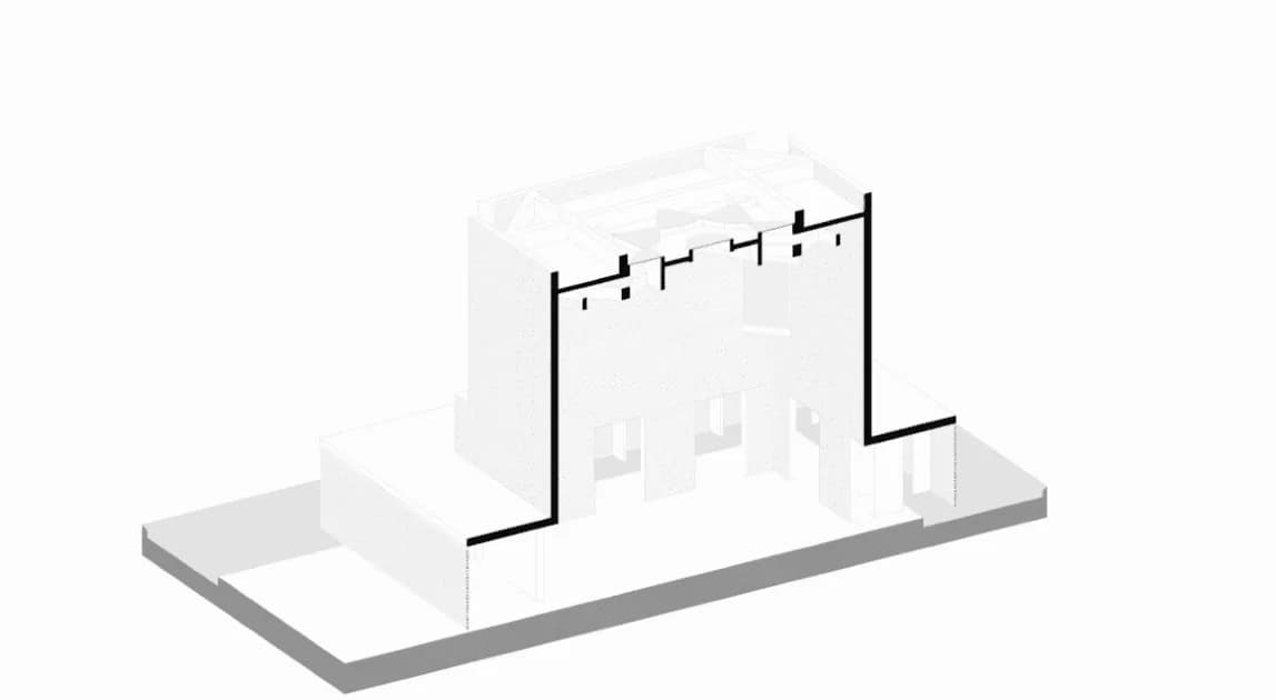 Concrete Mosque (New Asgar Ali Chowdhury Mosque), drawing 6