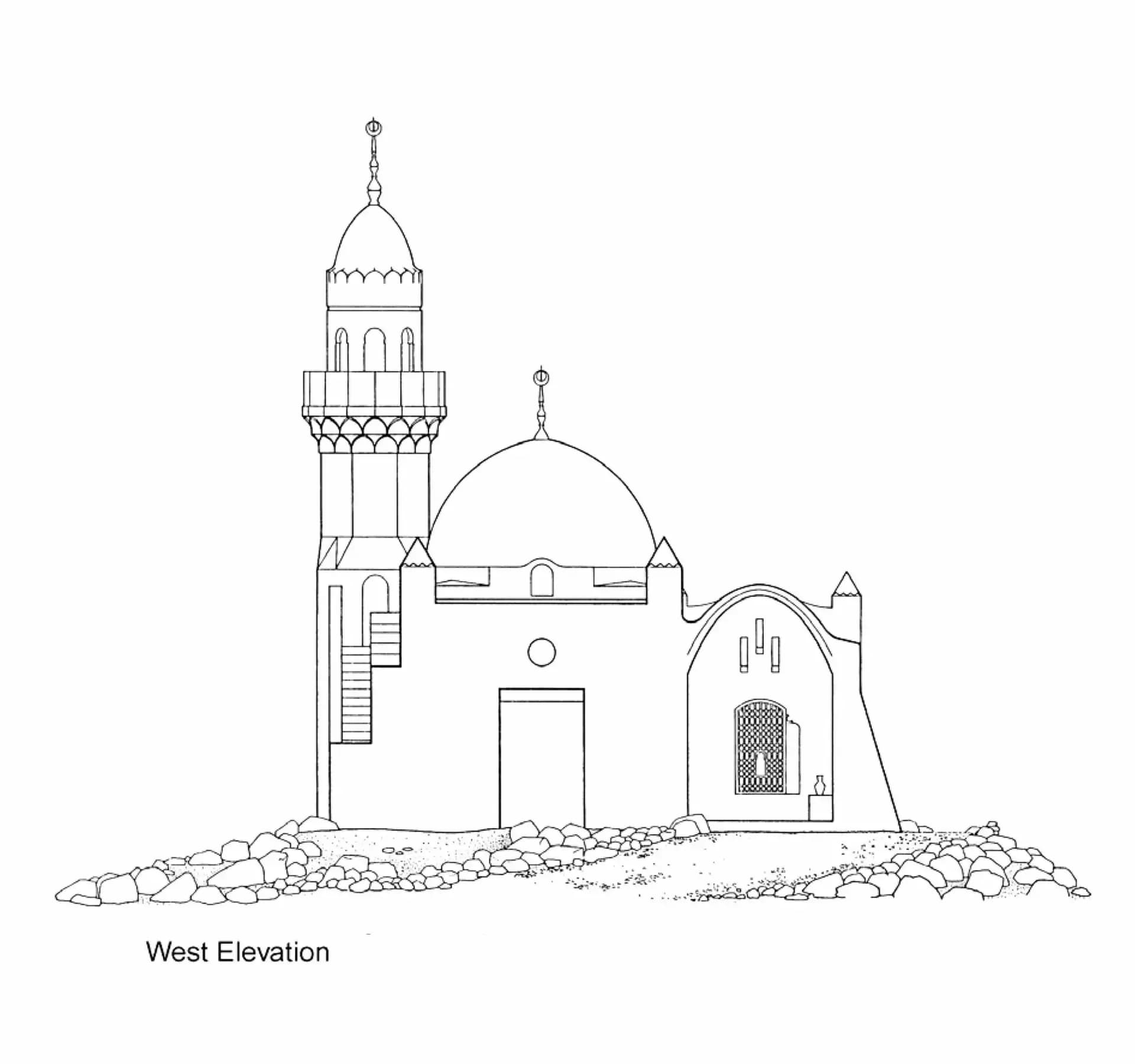 Corniche Mosque, drawing 7