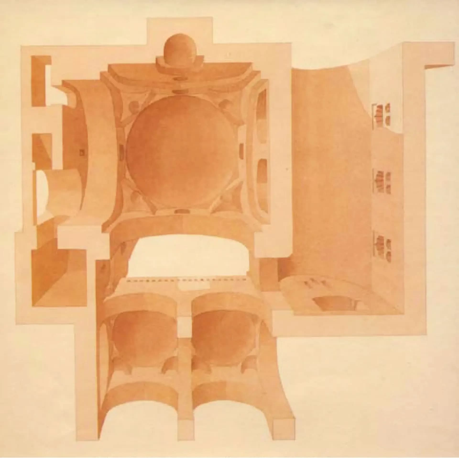 Corniche Mosque, drawing 8