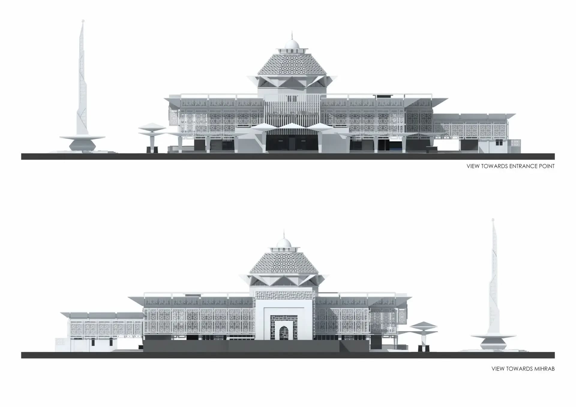 Cyberjaya Mosque (Raja Haji Fisabilillah Mosque), drawing 5