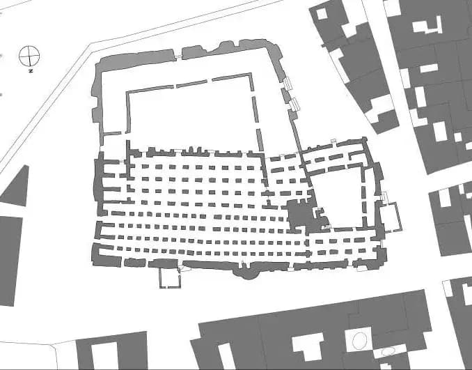 Djingereyber Mosque, drawing 1
