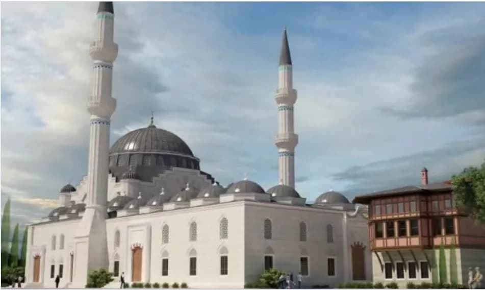 Grand Eyyub Sultan Mosque (Strasbourg), drawing 4