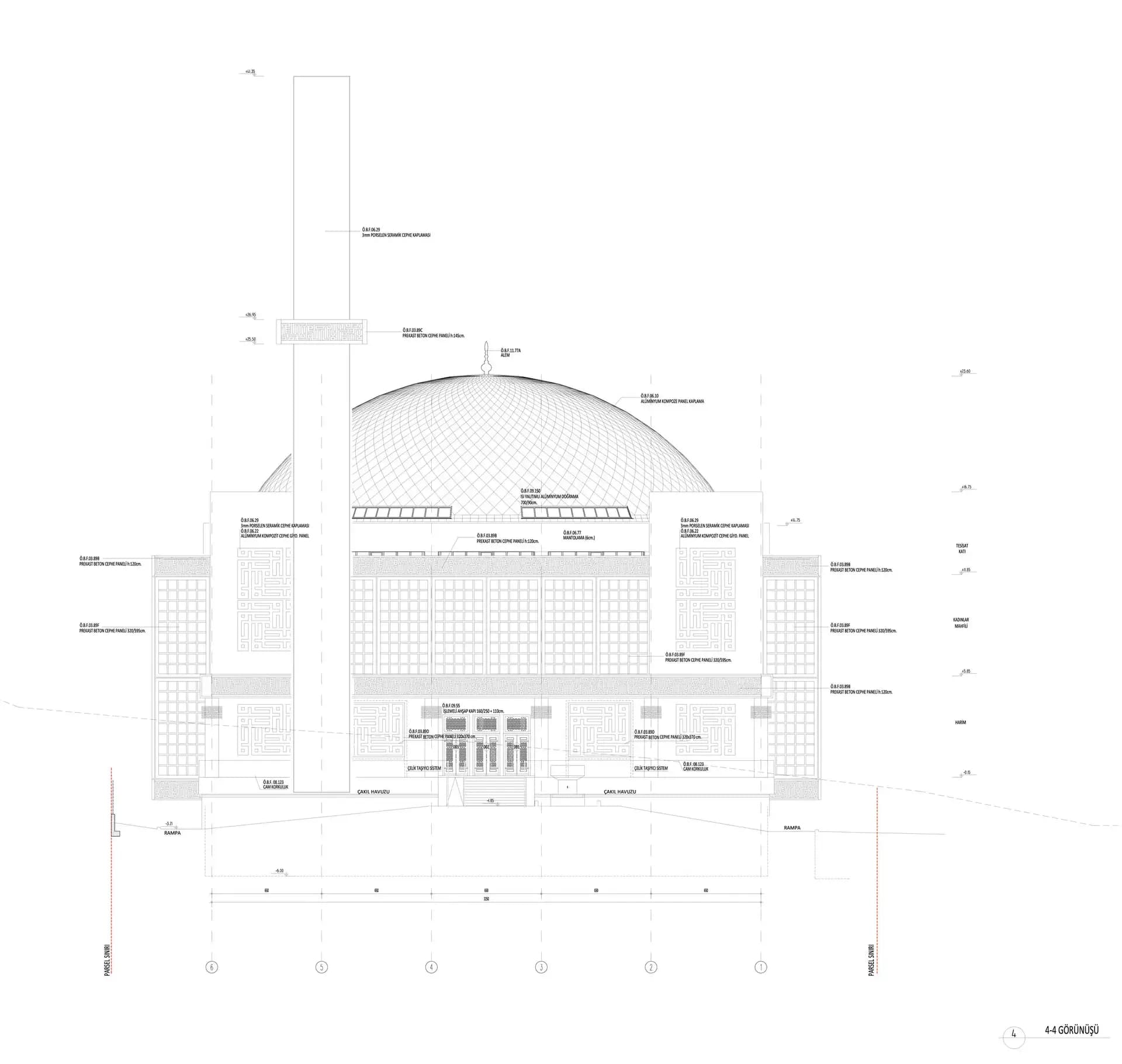 GOSB Mosque, drawing 8