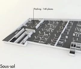 Grand Mosque of Imam Malik (Grand Mosque of Saint-Denis), drawing 1