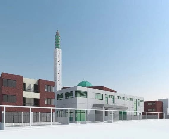 Grand Mosque of Imam Malik (Grand Mosque of Saint-Denis), drawing 8
