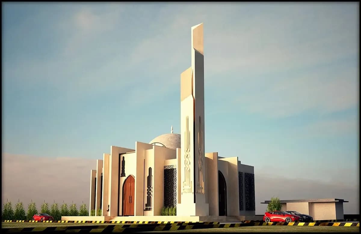 Great Mosque of Algiers (Djamaa El Djazaïr), drawing 8