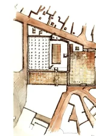 Imam Turki bin Abdullah Mosque (Grand Mosque of Riyadh), drawing 2