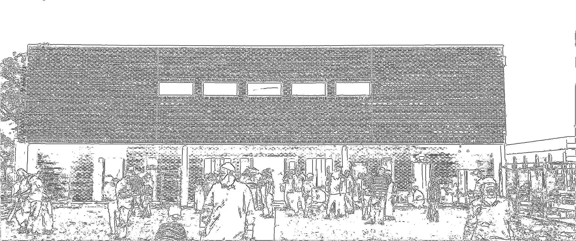 Gungahlin Mosque, drawing 1