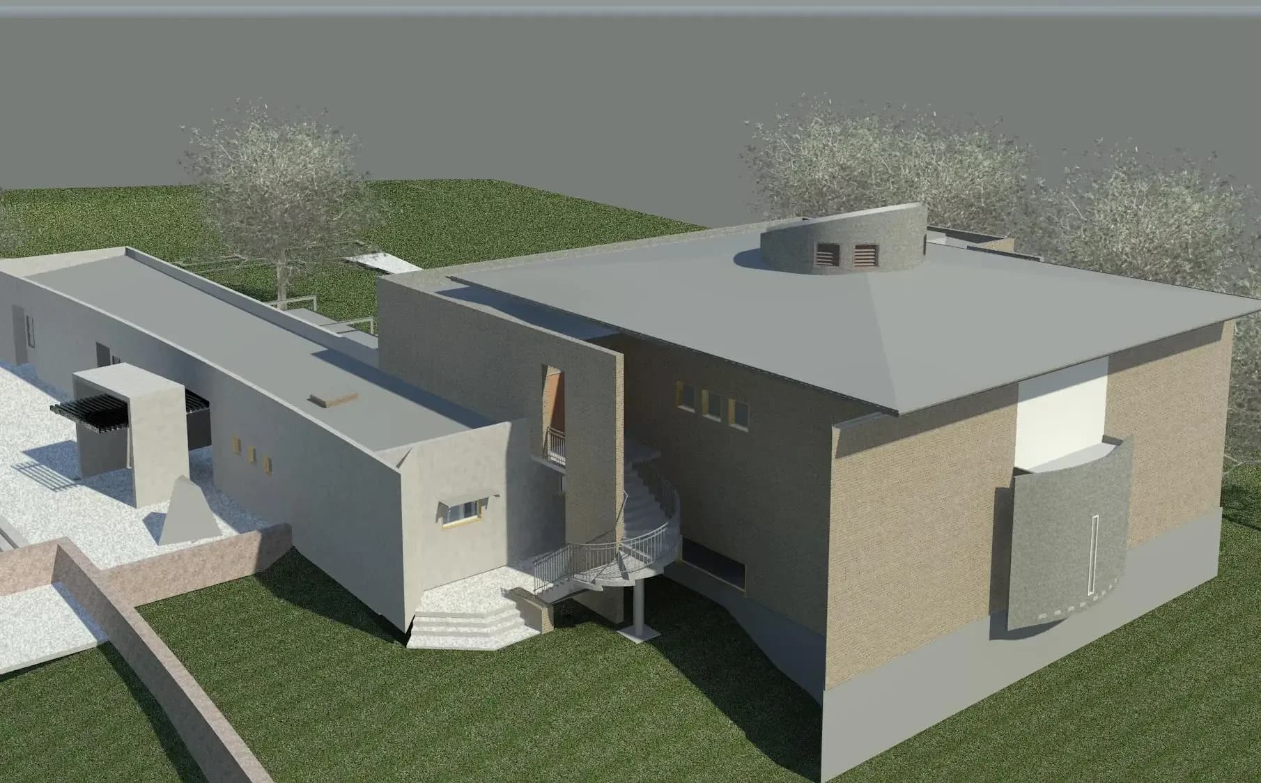 Gungahlin Mosque, drawing 3