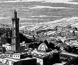 Hassan Basha Mosque, drawing 2