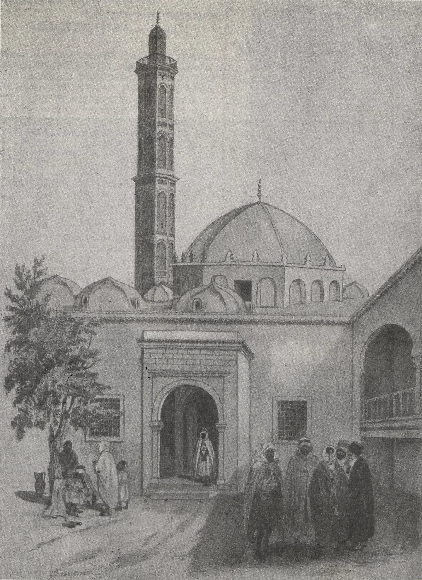 Hassan Basha Mosque, drawing 3