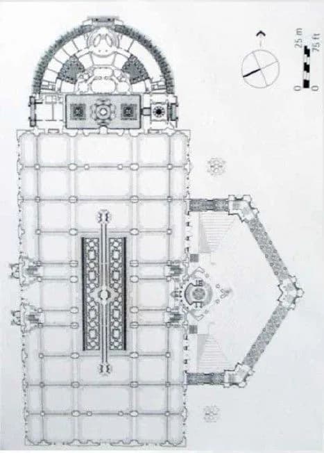 Hassan II Mosque, drawing 2