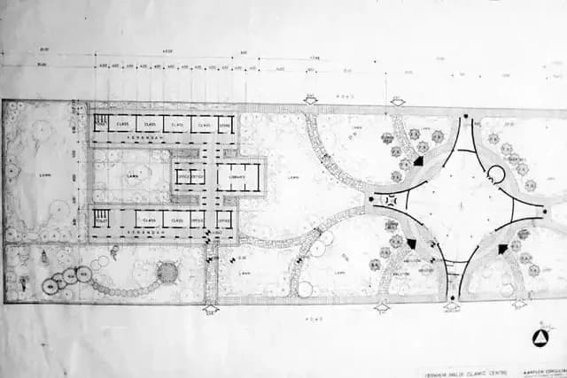 Ibrahim Malik Islamic Centre, drawing 2