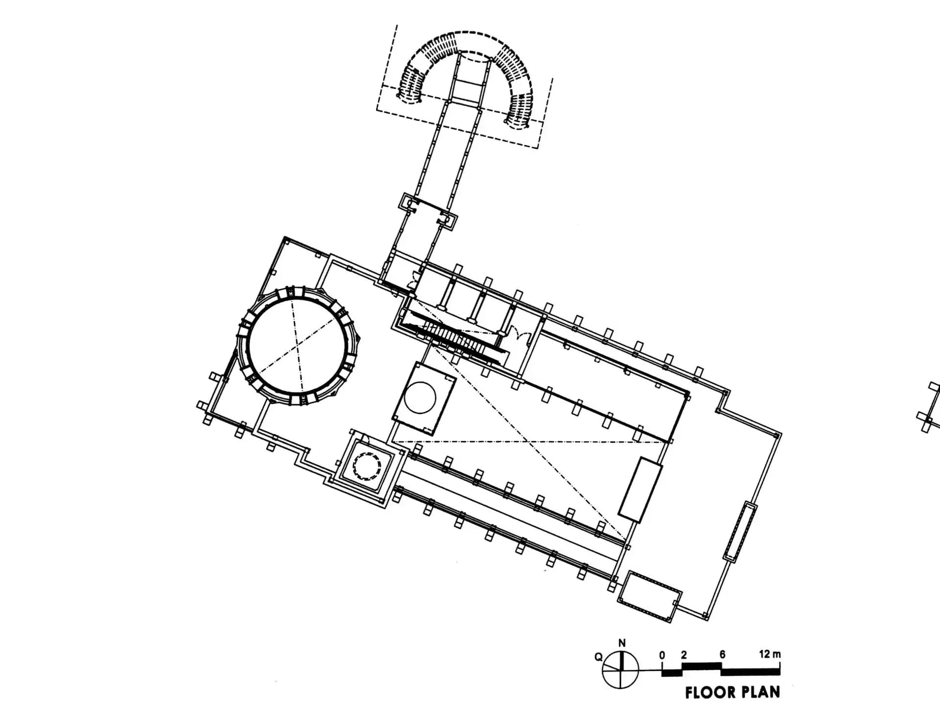 Istana Diraja Mosque (Istana Alam Shah Mosque), drawing 1
