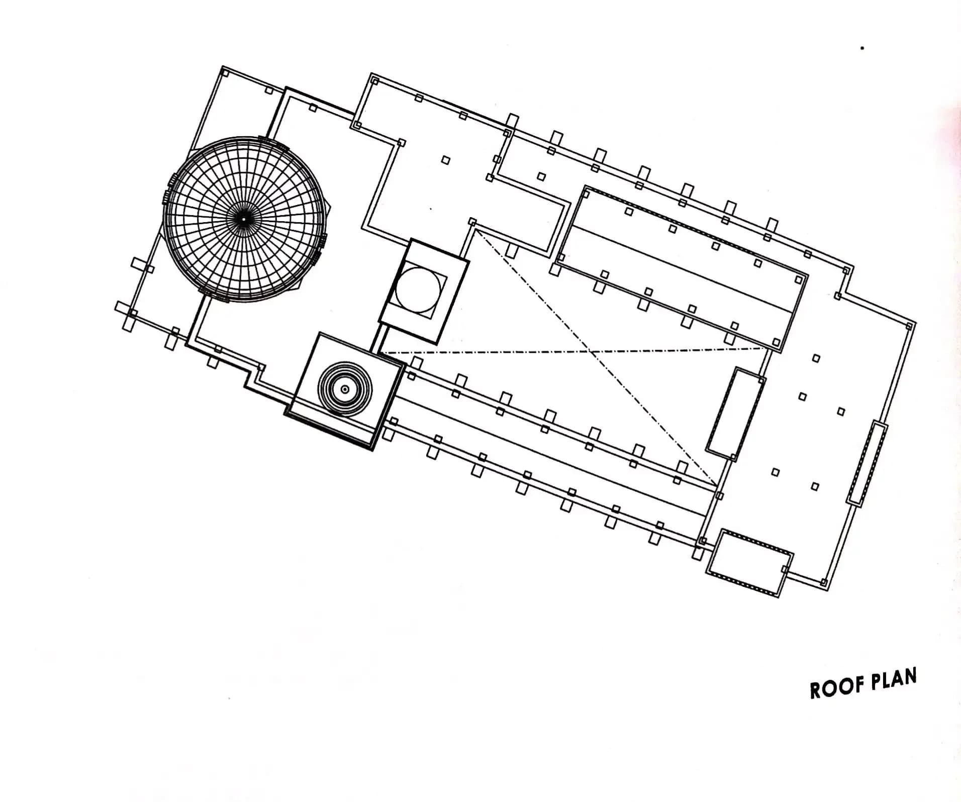 Istana Diraja Mosque (Istana Alam Shah Mosque), drawing 2