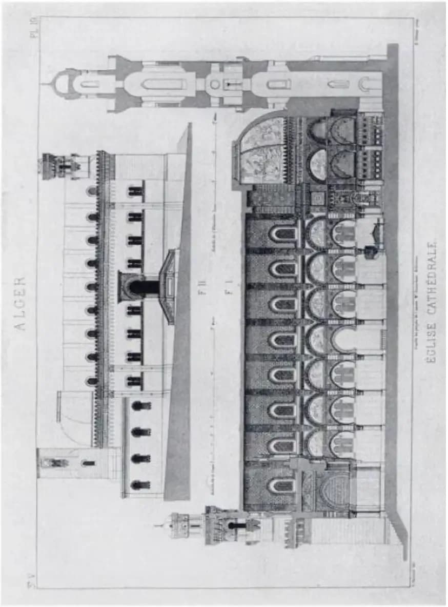 Ketchaoua Mosque, drawing 3