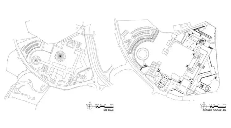 National Mosque of Malaysia (Masjid Negara), drawing 8