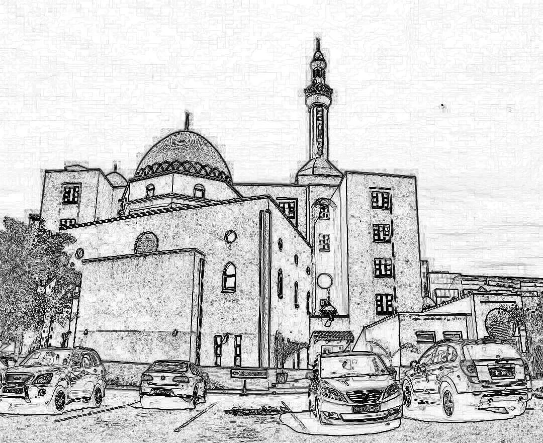 Metro Mosque, drawing 1