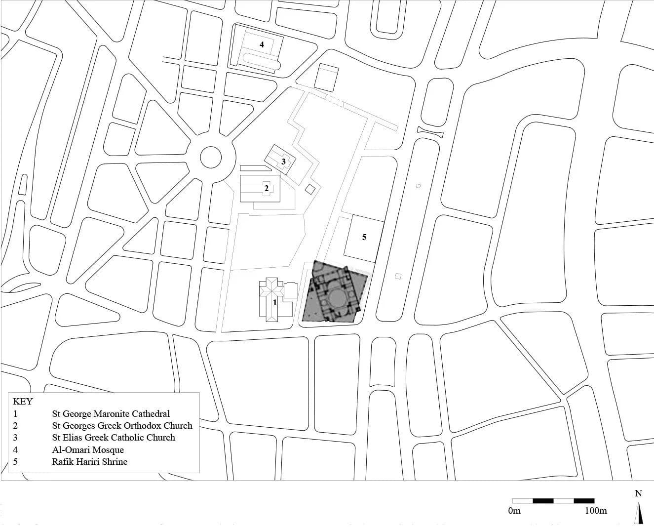 Mohammad Al-Amin Mosque (Blue Mosque), drawing 7