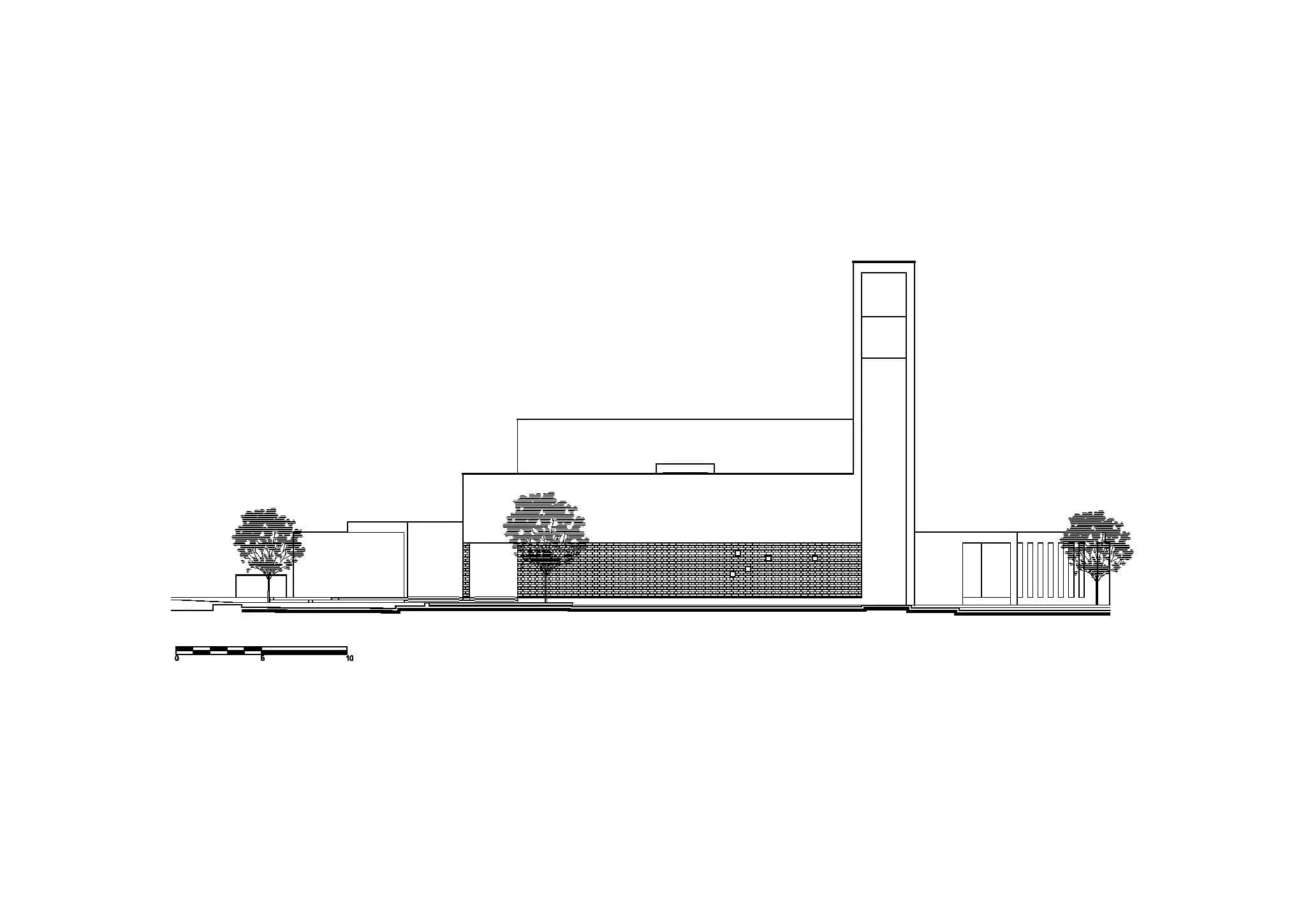 El-Tasamoh Mosque, drawing 1