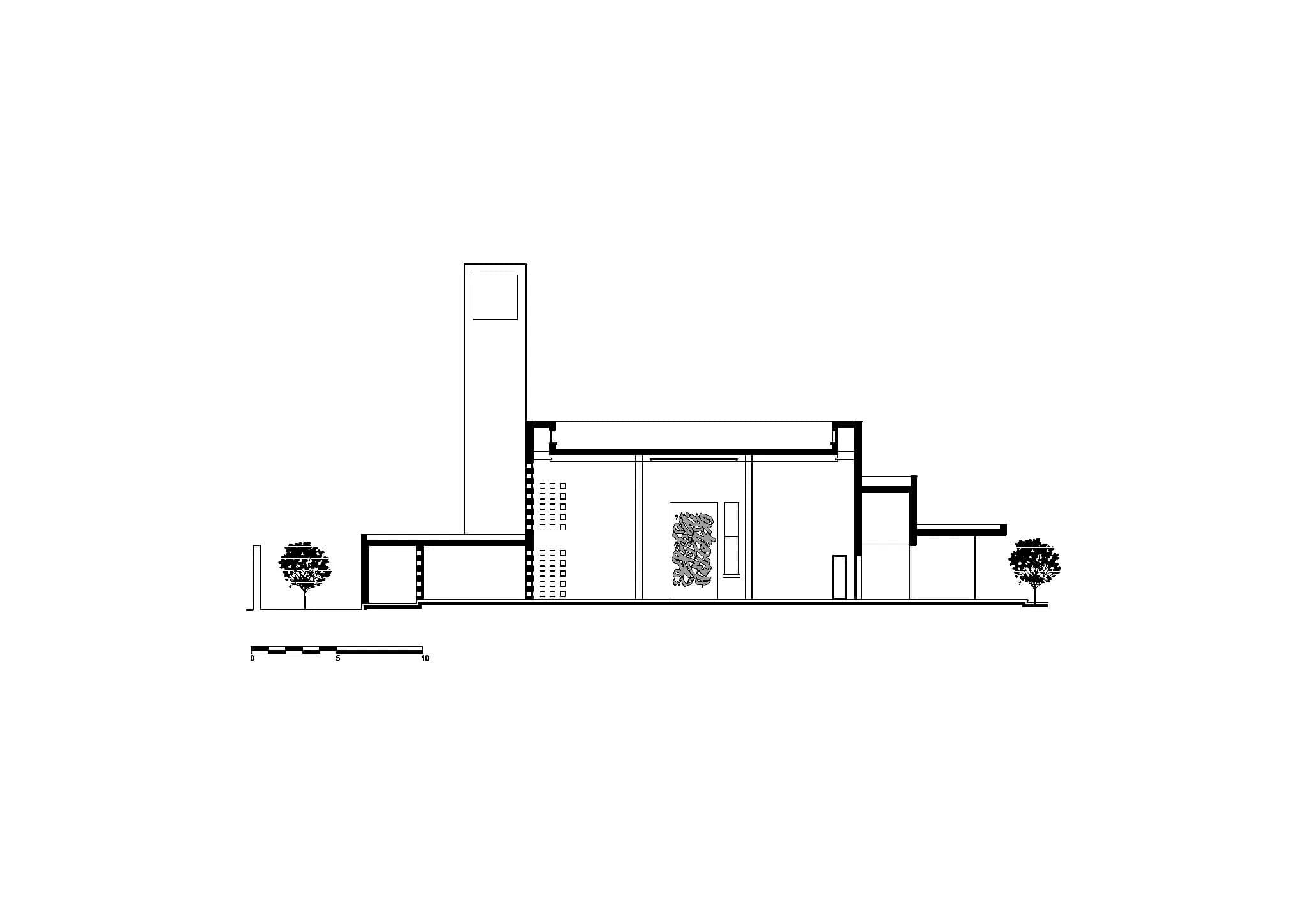 El-Tasamoh Mosque, drawing 3