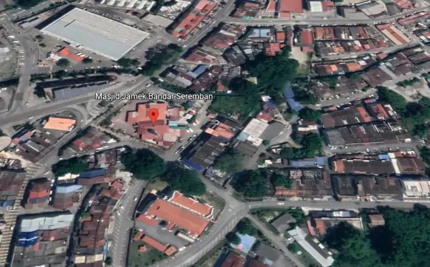 Seremban Jamek Mosque, drawing 1