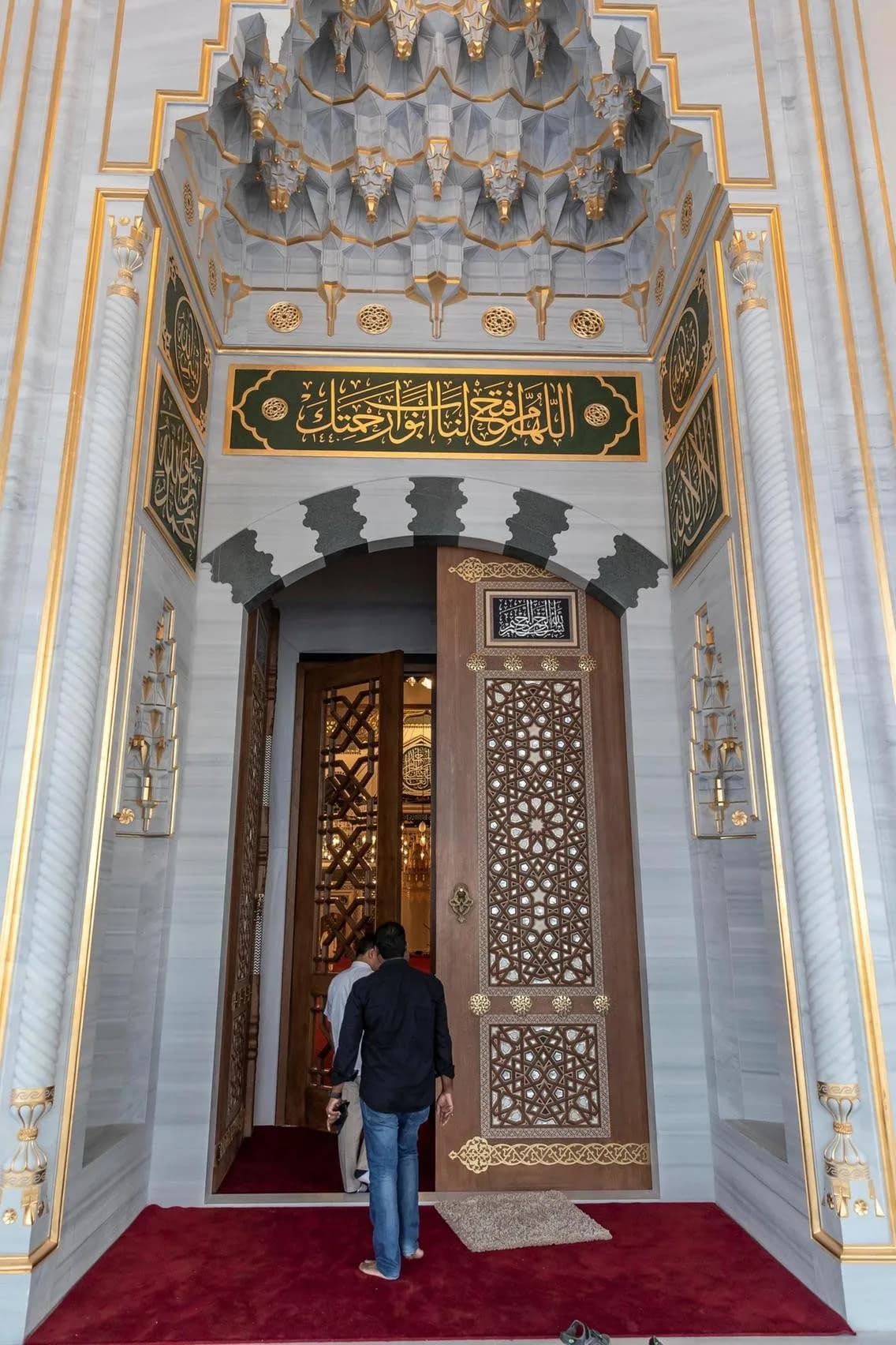 Sharjah Mosque, drawing 8