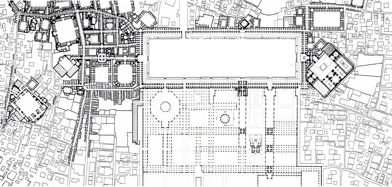 Shaykh Lutfallah Mosque (Masjid-i Shaykh Lutfallah), drawing 2