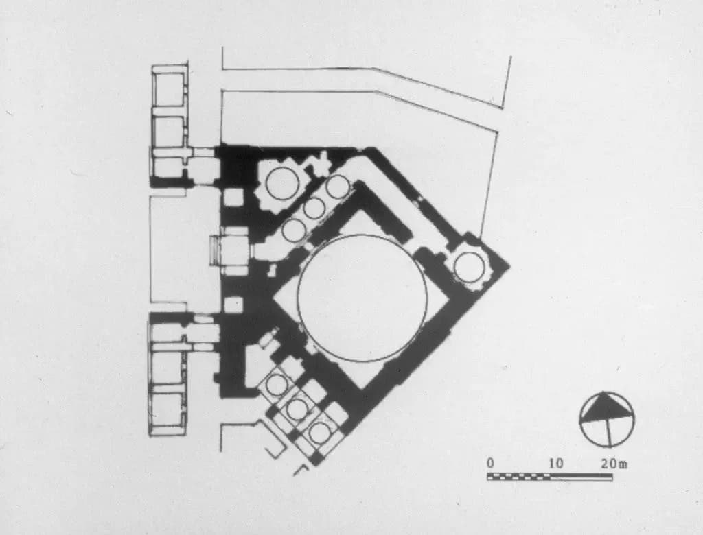 Shaykh Lutfallah Mosque (Masjid-i Shaykh Lutfallah), drawing 3